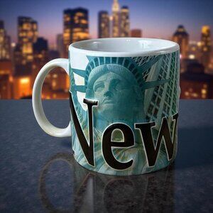 New York City Skyline & Landmark Mug By Americaware